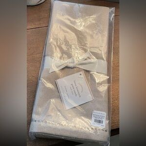 Pottery Barn Hemstitch Guest Towels – Set of 2 | Flax Linen Blend | Like New